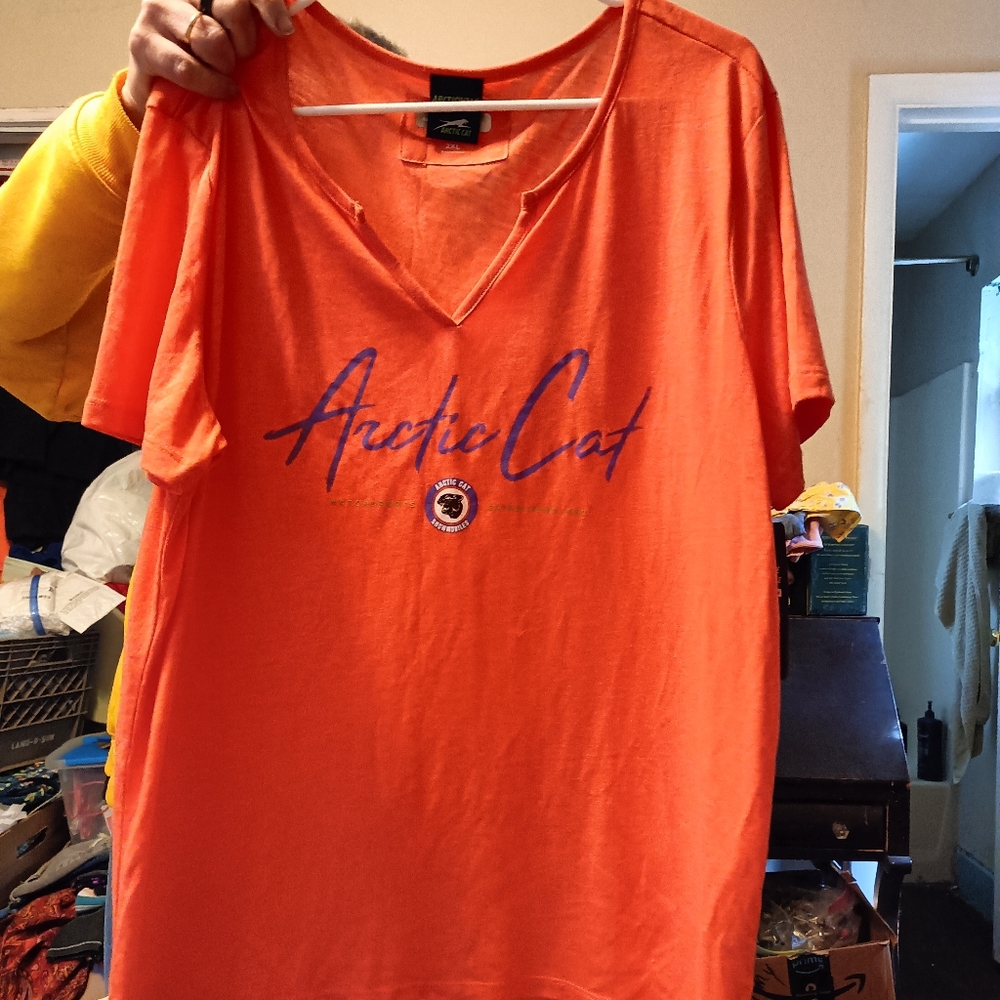 New Women Arctic Cat Tshirt By Arcticwear Size 2X